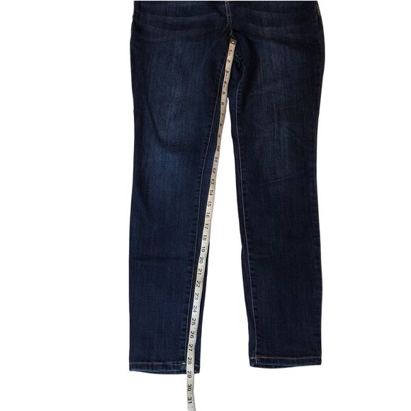 INC International Concepts Regular Fit Dark Wash Skinny Jeans Stretch Size 10 - Picture 7 of 10